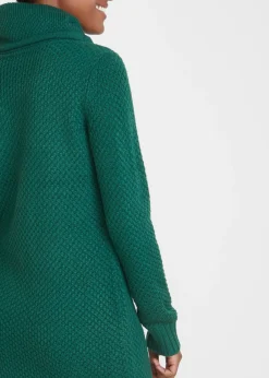 Discount Vestido de punto con cuello tipo chal Mujer Vestidos|Ropa De Punto