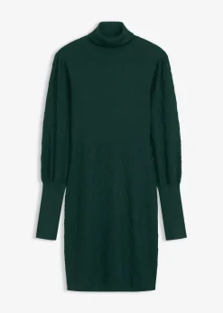 Sale Vestido de punto con cuello vuelto Mujer Vestidos|Tallas Pequeñas