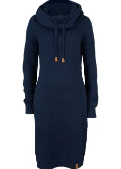Clearance Vestido de punto con cuello tipo chal Mujer Vestidos|Ropa De Punto