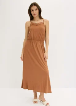 Discount Vestido de punto con encaje Mujer Vestidos