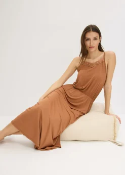 Discount Vestido de punto con encaje Mujer Vestidos