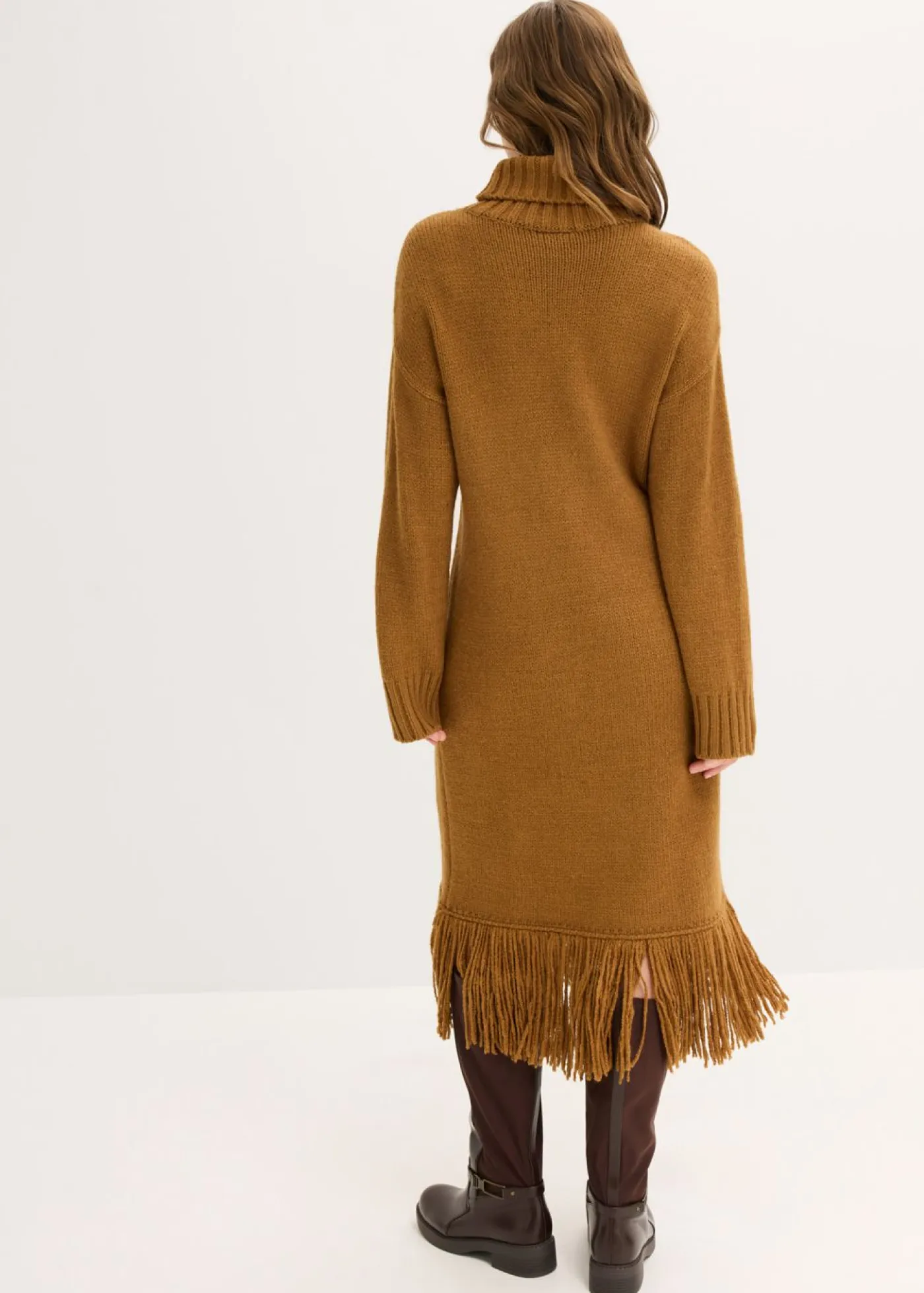 Clearance Vestido de punto con flecos en el dobladillo Mujer Vestidos|Ropa De Punto