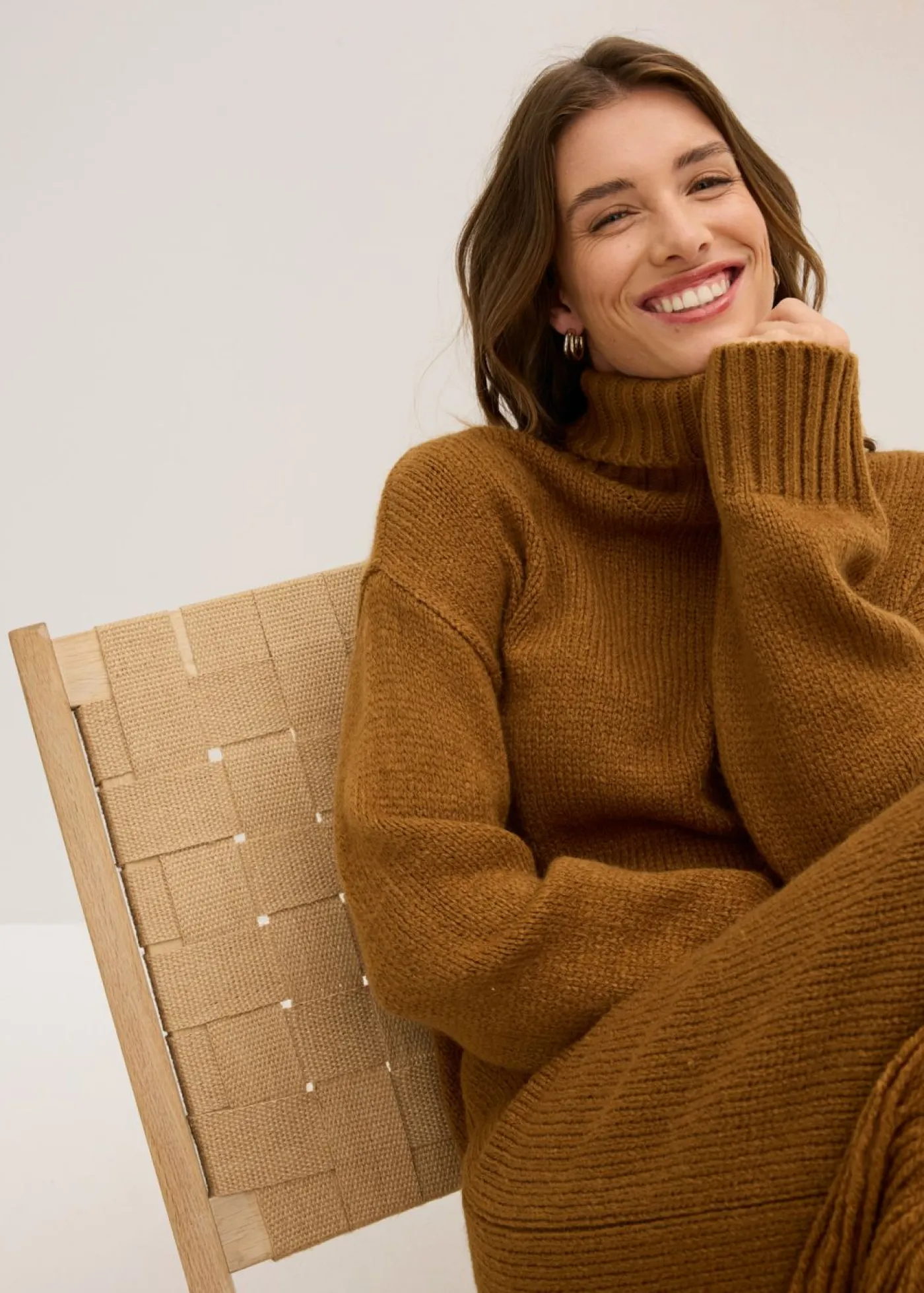 Clearance Vestido de punto con flecos en el dobladillo Mujer Vestidos|Ropa De Punto