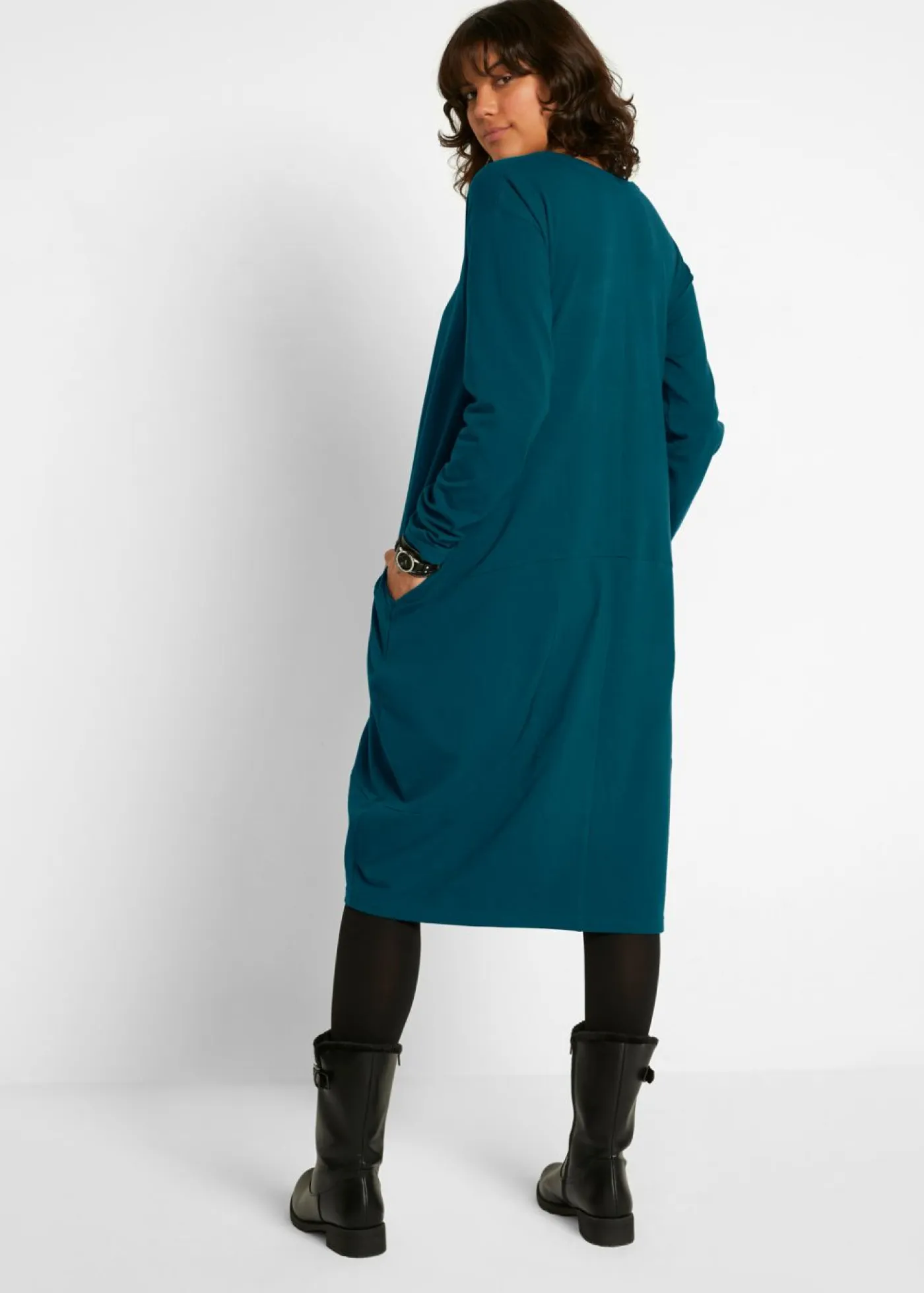 Discount Vestido de punto con forma en O Mujer Vestidos