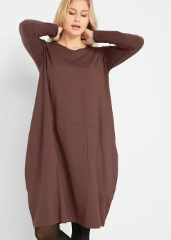 Clearance Vestido de punto con forma en O Mujer Vestidos