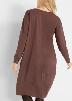 Clearance Vestido de punto con forma en O Mujer Vestidos