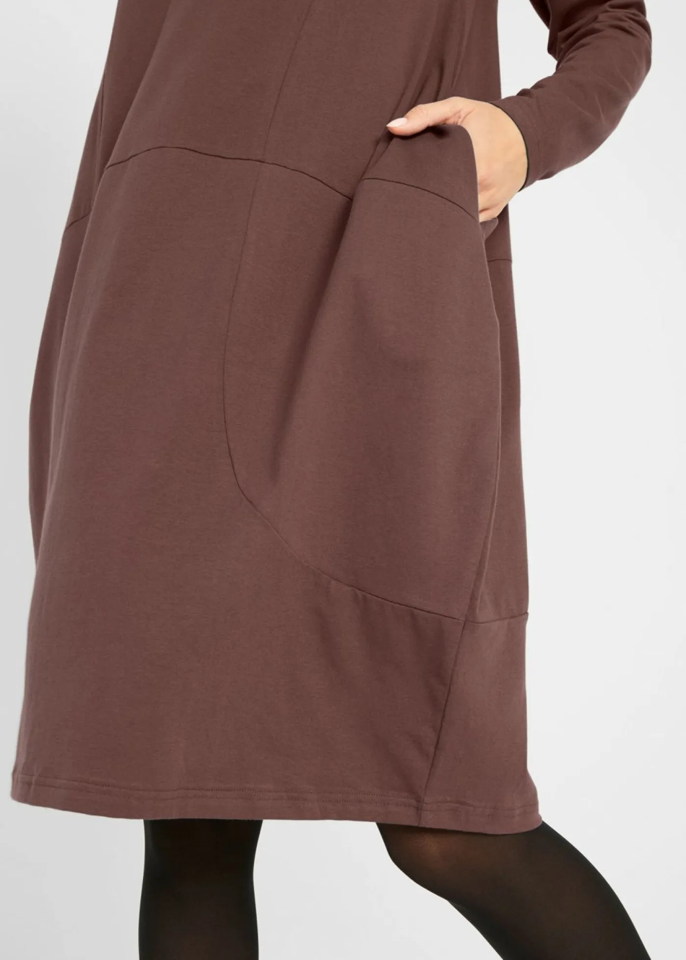 Clearance Vestido de punto con forma en O Mujer Vestidos