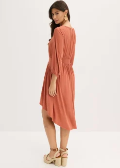 Sale Vestido de punto con fruncidos Mujer Vestidos