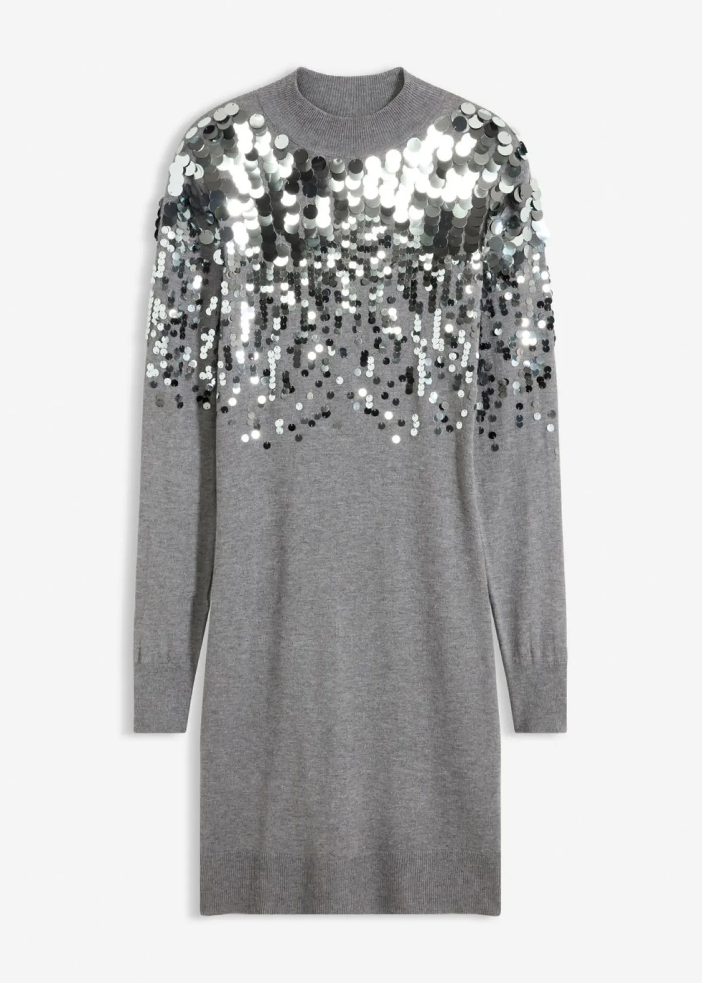 Best Vestido de punto con lentejuelas Mujer Vestidos|Ropa De Punto