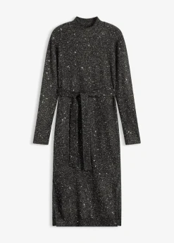 Vestido de punto con lentejuelas Mujer Vestidos|Ropa De Punto