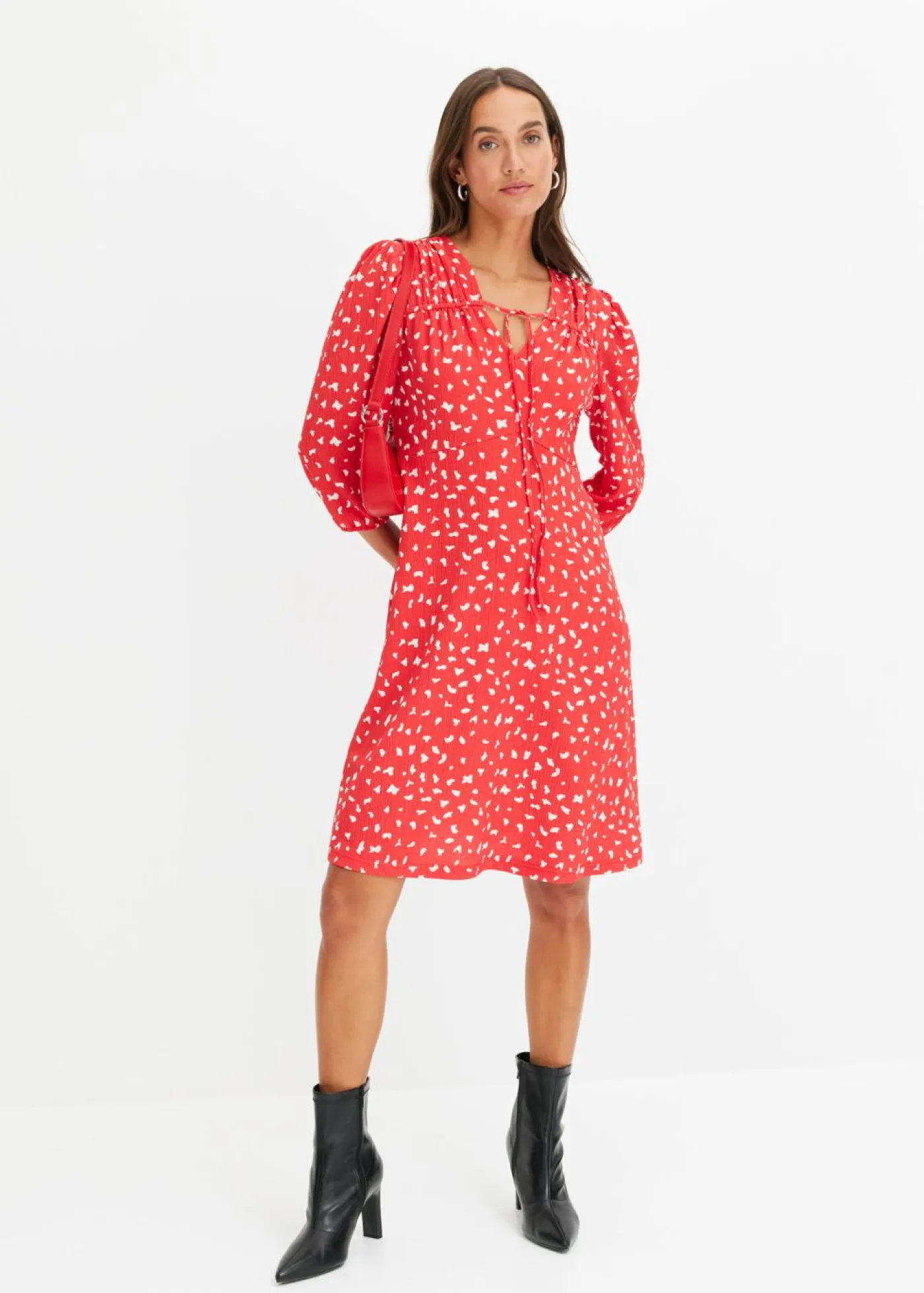 Best Vestido de punto con línea en A Mujer Vestidos