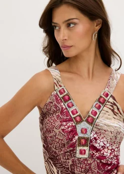 Discount Vestido de punto con línea en A Mujer Vestidos|Novedades