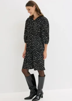 Discount Vestido de punto con línea en A Mujer Vestidos
