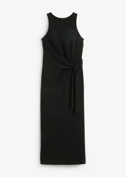 Best Vestido de punto con nudo Mujer Vestidos