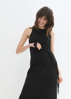 Best Vestido de punto con nudo Mujer Vestidos