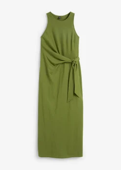 Sale Vestido de punto con nudo Mujer Vestidos