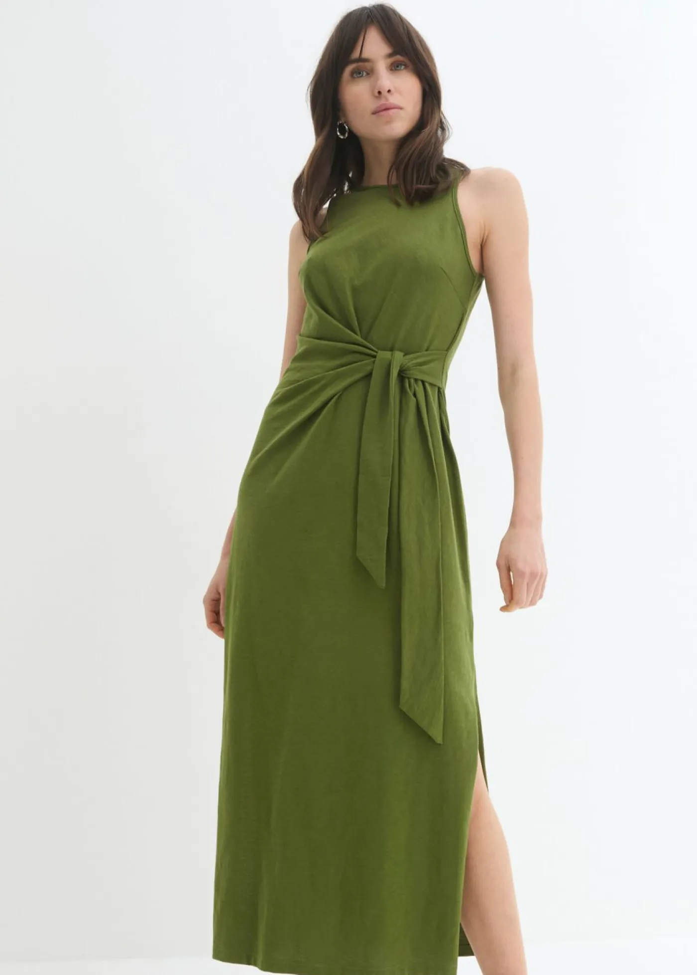 Sale Vestido de punto con nudo Mujer Vestidos