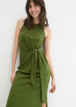 Sale Vestido de punto con nudo Mujer Vestidos