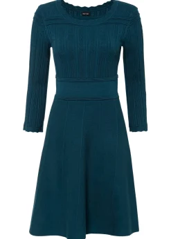 Best Vestido de punto con patrón ajour Mujer Vestidos|Ropa De Punto