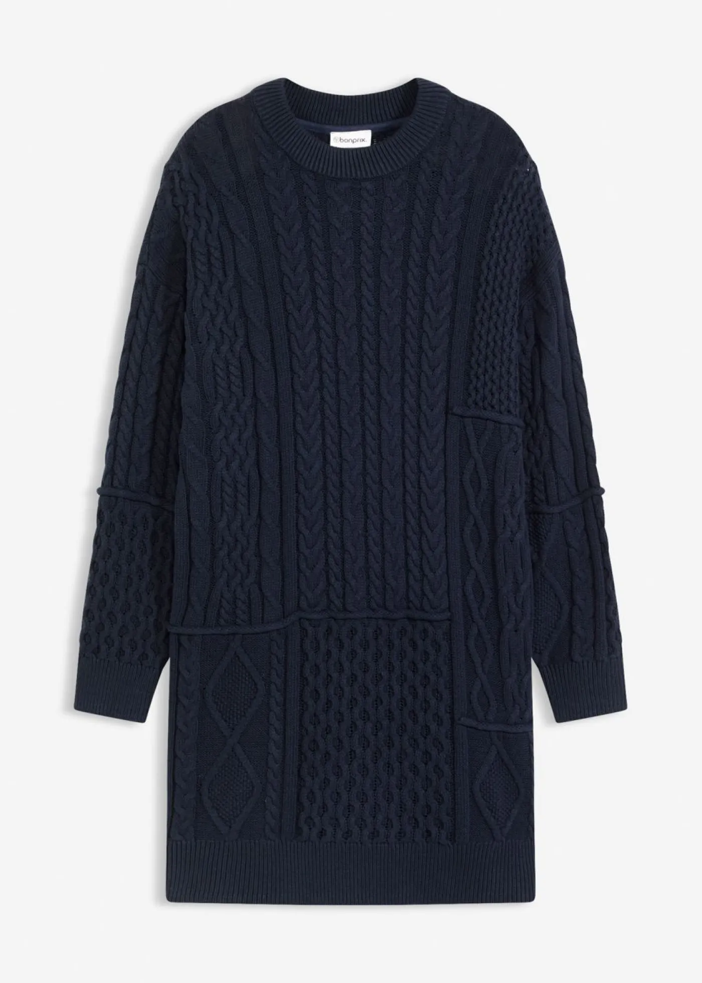 Clearance Vestido de punto con patrón trenzado Mujer Vestidos|Ropa De Punto