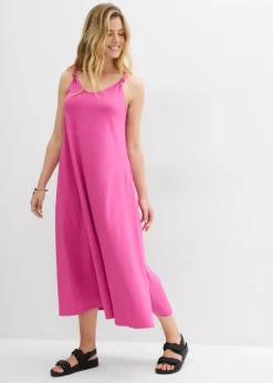 Outlet Vestido de punto de algodón puro Mujer Vestidos
