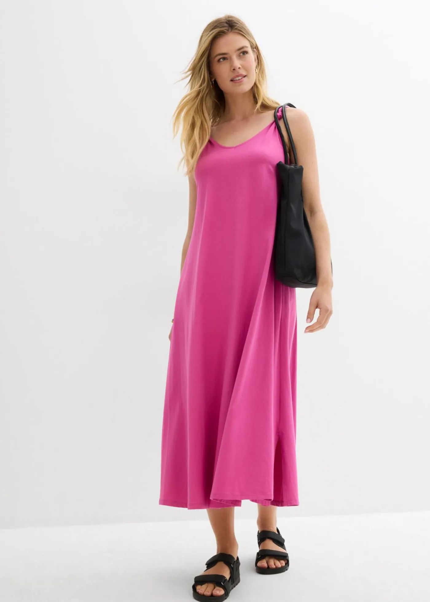 Outlet Vestido de punto de algodón puro Mujer Vestidos