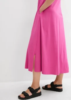 Outlet Vestido de punto de algodón puro Mujer Vestidos