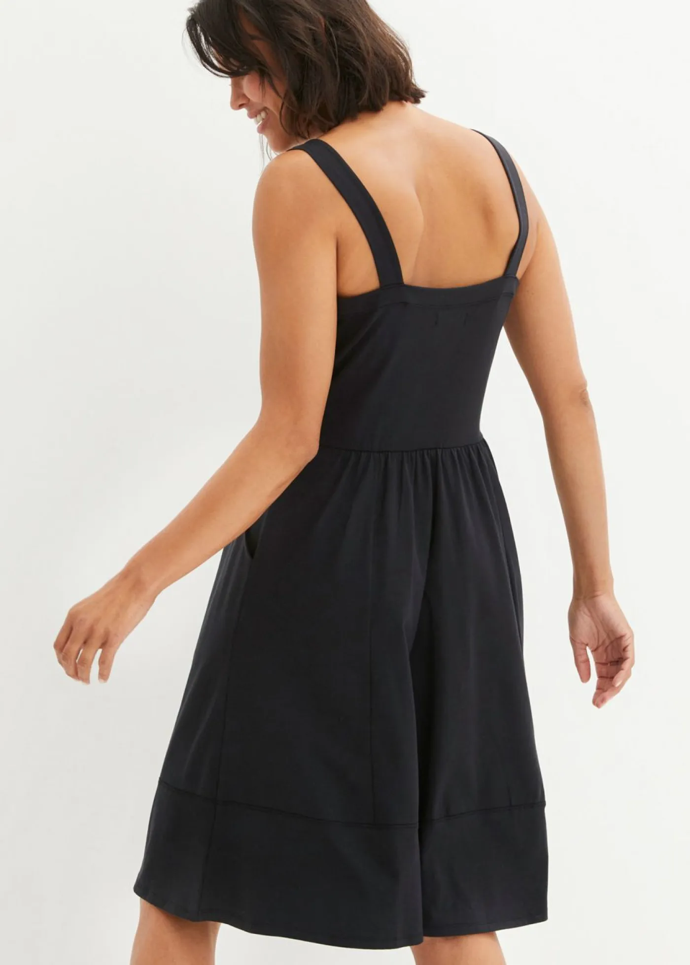 Sale Vestido de punto de algodón Mujer Vestidos