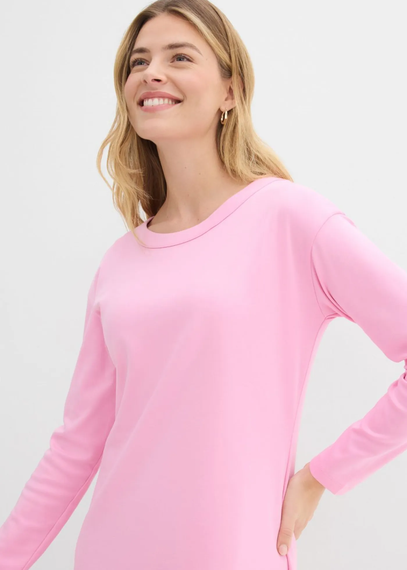 Best Vestido de punto de algodón orgánico puro pesado Mujer Básicos|Vestidos