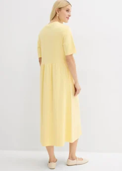Clearance Vestido de punto de algodón puro Mujer Vestidos|Novedades
