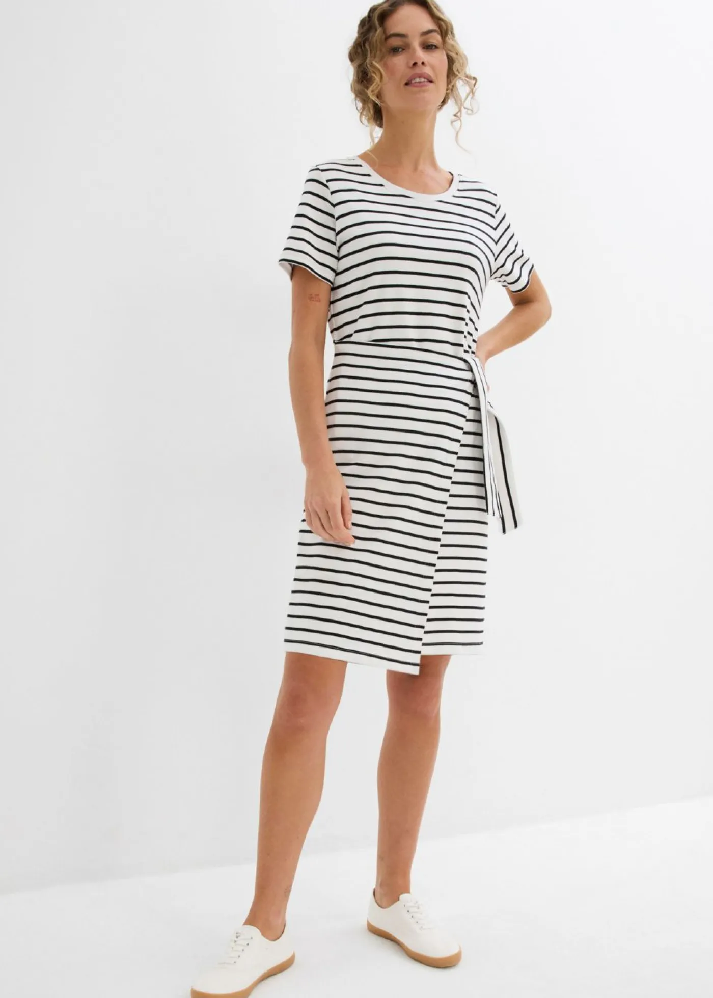 Discount Vestido de punto de algodón puro Mujer Vestidos