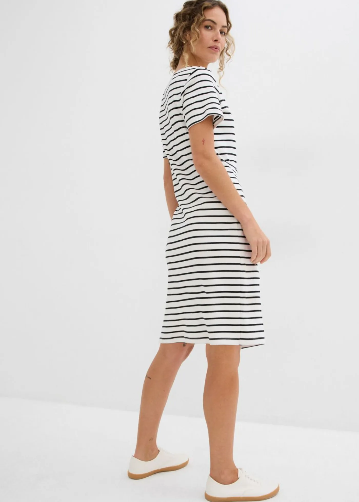 Discount Vestido de punto de algodón puro Mujer Vestidos