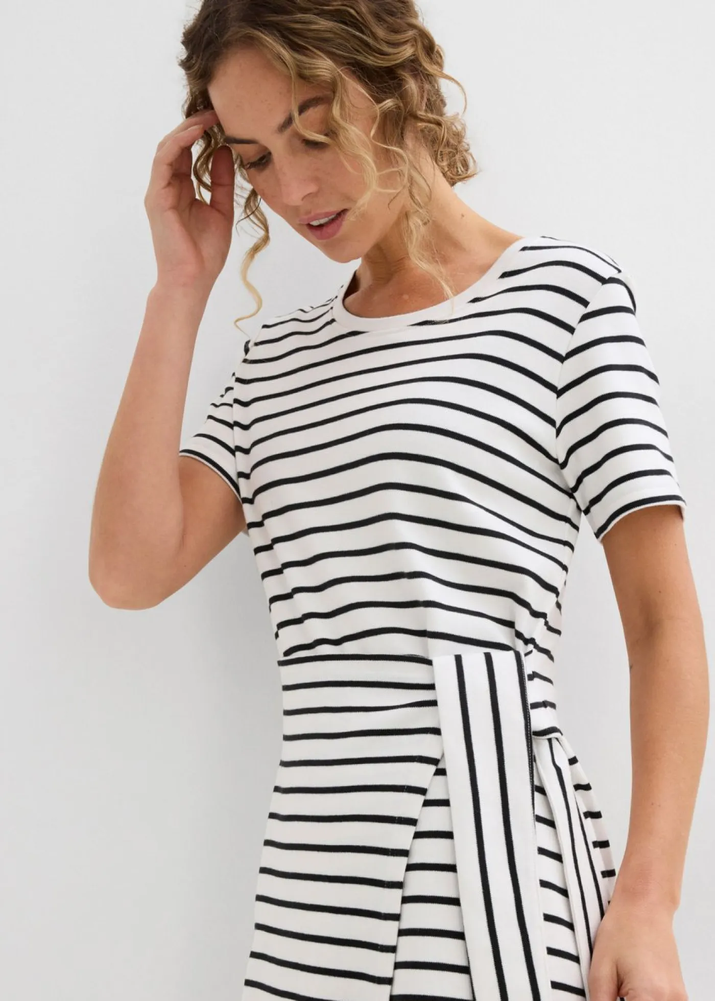 Discount Vestido de punto de algodón puro Mujer Vestidos