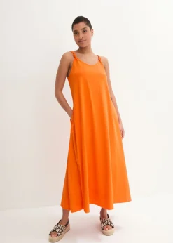 Outlet Vestido de punto de algodón puro Mujer Vestidos