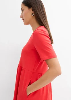 Sale Vestido de punto de algodón puro Mujer Vestidos|Novedades
