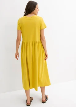 Clearance Vestido de punto de algodón orgánico puro Mujer Vestidos