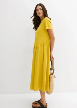 Clearance Vestido de punto de algodón orgánico puro Mujer Vestidos