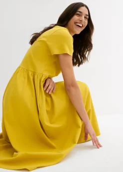 Clearance Vestido de punto de algodón orgánico puro Mujer Vestidos