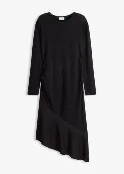 Discount Vestido de punto de algodón y cachemir con dobladillo asimétrico Mujer Vestidos|Ropa De Punto
