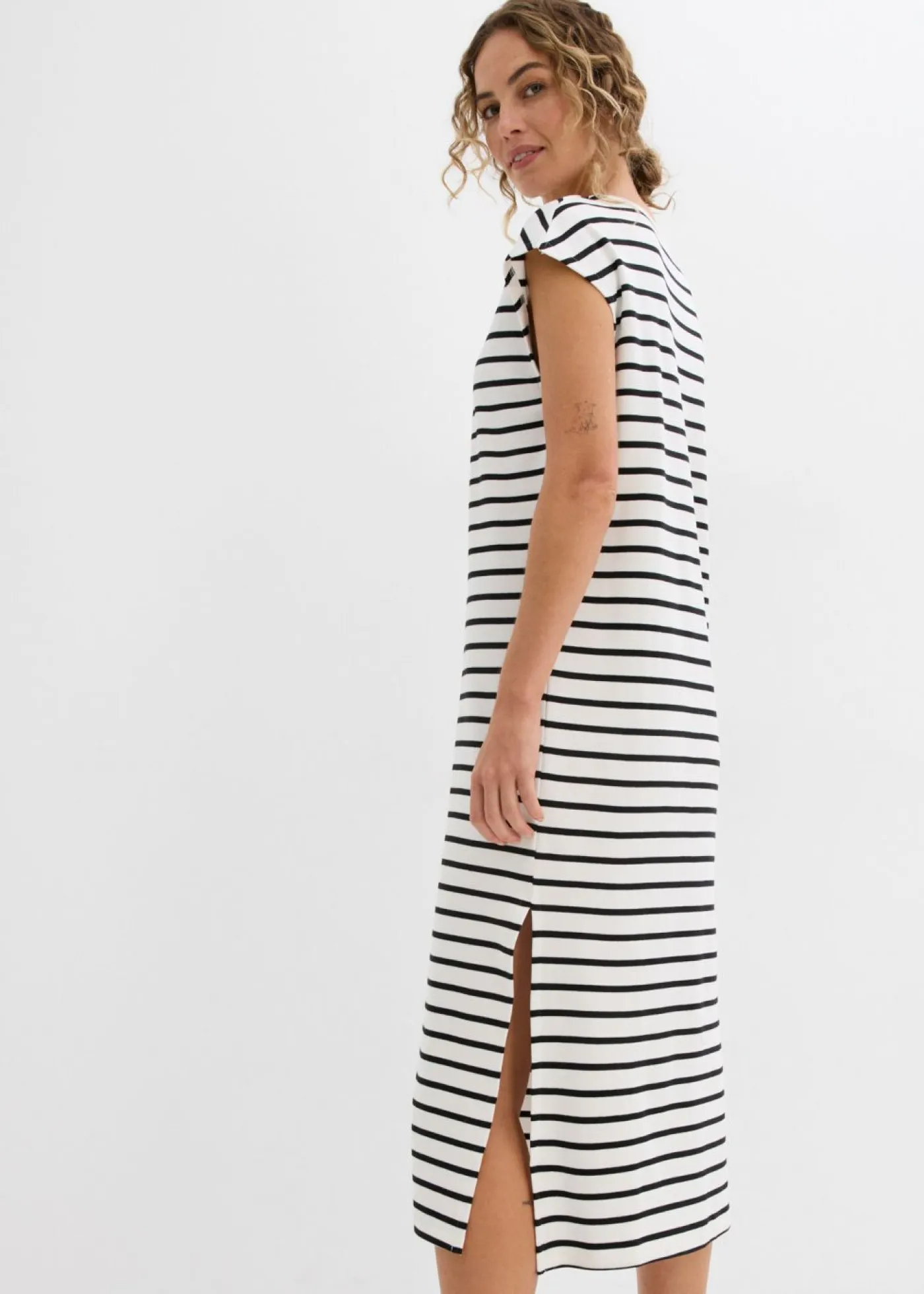 Vestido de punto de algodón puro Mujer Vestidos