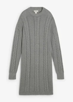 New Vestido de punto de algodón puro Mujer Vestidos|Ropa De Punto