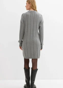 New Vestido de punto de algodón puro Mujer Vestidos|Ropa De Punto