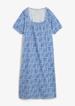 Vestido de punto de algodón orgánico puro Mujer Vestidos