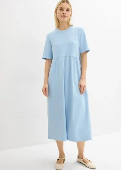 Online Vestido de punto de algodón puro Mujer Vestidos|Novedades
