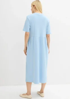 Online Vestido de punto de algodón puro Mujer Vestidos|Novedades