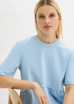 Online Vestido de punto de algodón puro Mujer Vestidos|Novedades