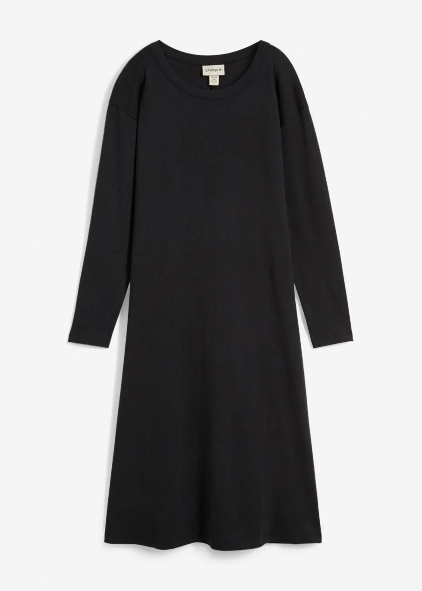 Best Vestido de punto de algodón orgánico puro pesado Mujer Básicos|Vestidos