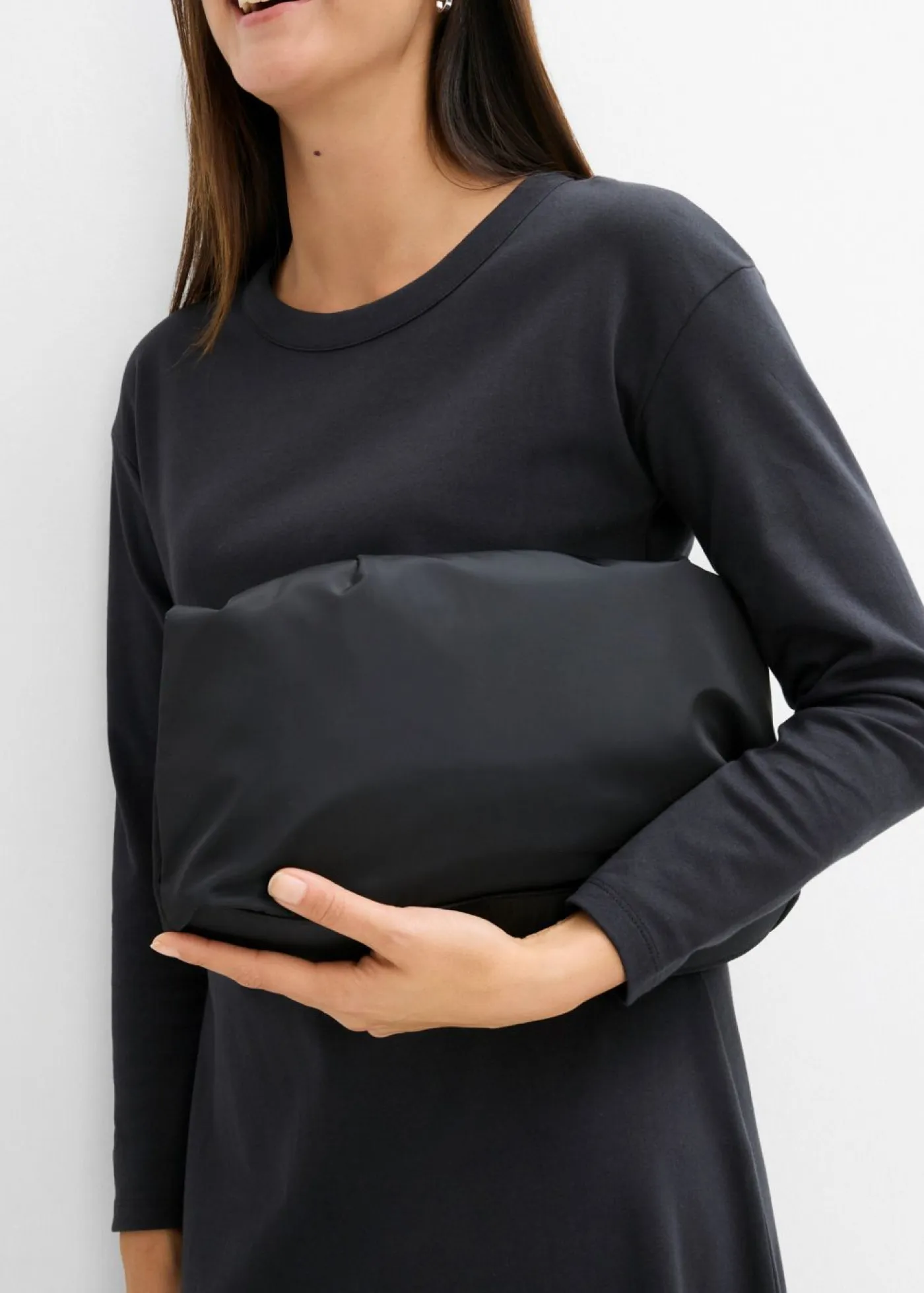 Best Vestido de punto de algodón orgánico puro pesado Mujer Básicos|Vestidos