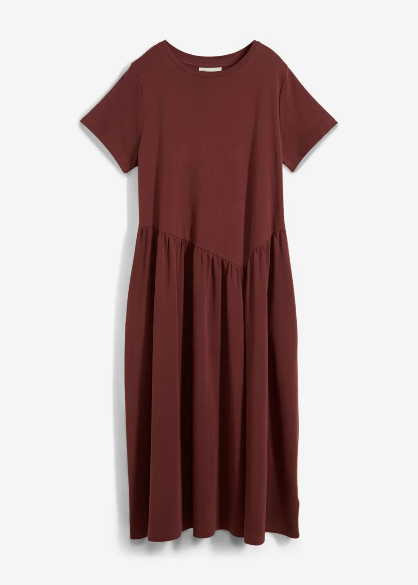 Outlet Vestido de punto de algodón orgánico puro Mujer Vestidos