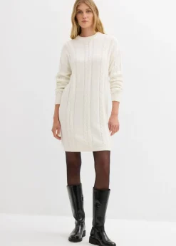 Vestido de punto de algodón puro Mujer Vestidos|Ropa De Punto